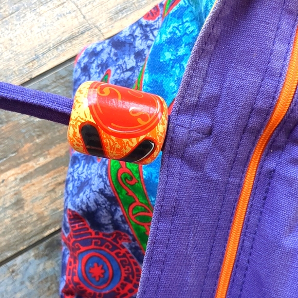 Colorful Patterned Tote Bag - Picture 5 of 11